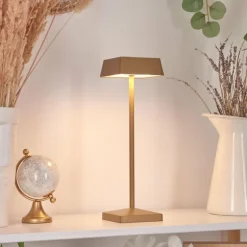 Lampe de table Algeraz LED Laiton, 1 lumière