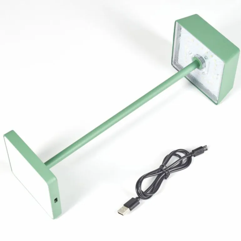 Lampe de table Algeraz LED Vert, 1 lumière