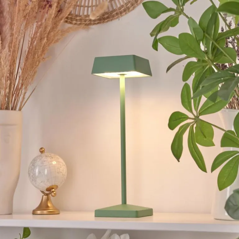 Lampe de table Algeraz LED Vert, 1 lumière