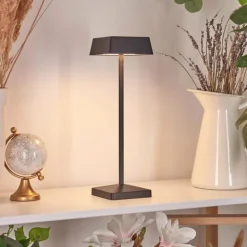 Lampe de table Algeraz LED Noir, 1 lumière