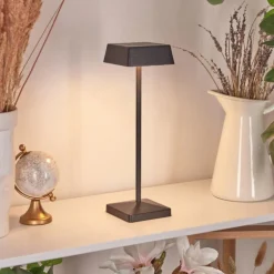 Lampe de table Algeraz LED Noir, 1 lumière