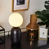 Lampe de table Alolas Gris, 1 lumière