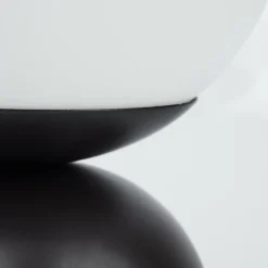 Lampe de table Alolas Gris, 1 lumière