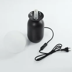 Lampe de table Alolas Gris, 1 lumière