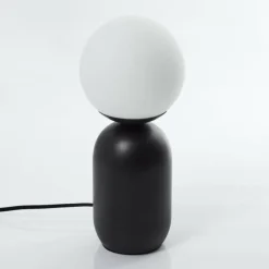 Lampe de table Alolas Gris, 1 lumière