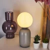 Lampe de table Alolas Gris, 1 lumière
