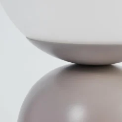 Lampe de table Alolas Gris, 1 lumière