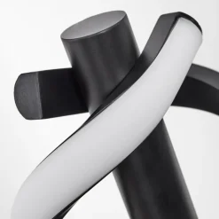 Lampe de table Alvarim LED Noir, 1 lumière