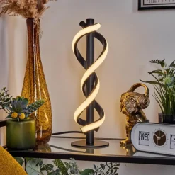 Lampe de table Alvarim LED Noir, 1 lumière