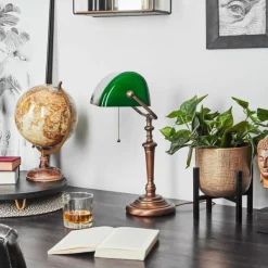 Lampe de table Argyle Bronze, 1 lumière