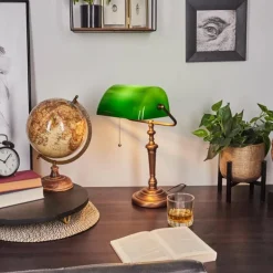 Lampe de table Argyle Bronze, 1 lumière