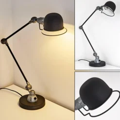 Lampe de table Arild Noir, 1 lumière