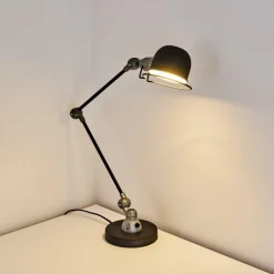 Lampe de table Arild Noir, 1 lumière