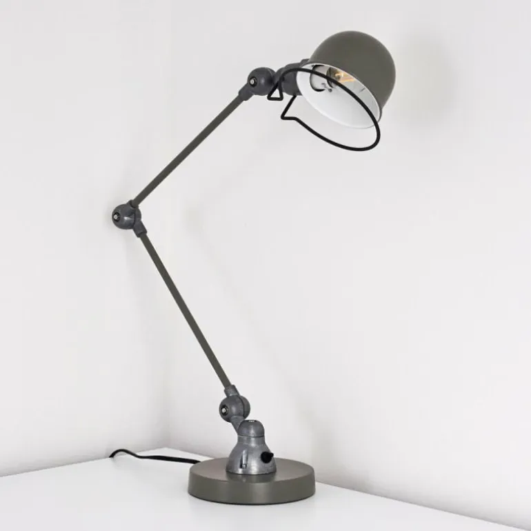 Lampe de table Arild Vert, Argenté, 1 lumière