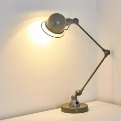 Lampe de table Arild Vert, Argenté, 1 lumière