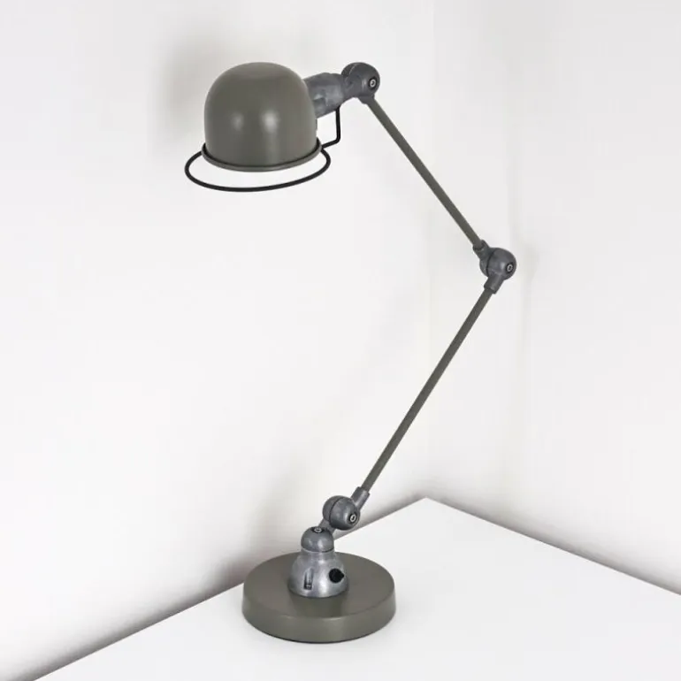 Lampe de table Arild Vert, Argenté, 1 lumière
