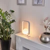 Lampe de table Beland Blanc, 1 lumière