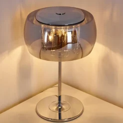 Lampe de table Blacklick Chrome, 3 lumières