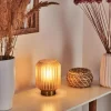 Lampe de table Briel Laiton, 1 lumière
