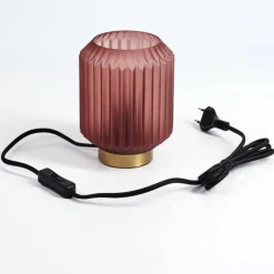 Lampe de table Briel Laiton, 1 lumière