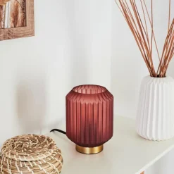 Lampe de table Briel Laiton, 1 lumière