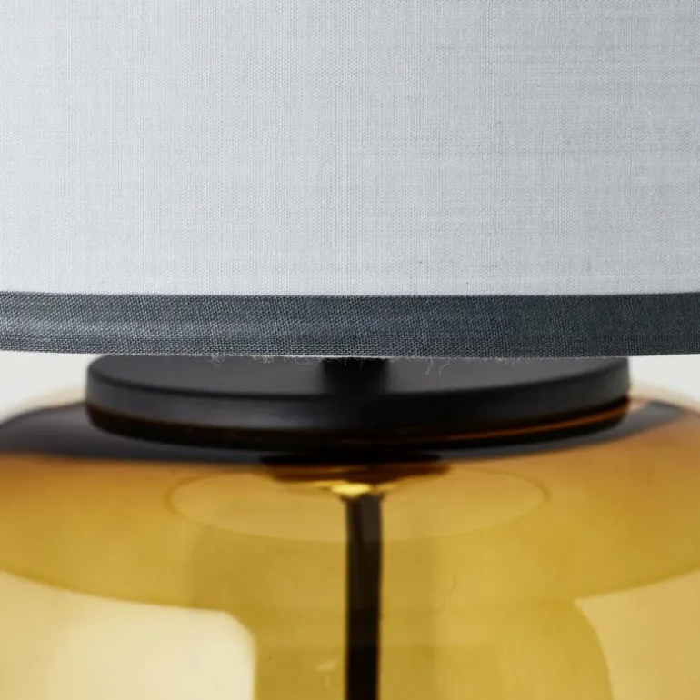 Lampe de table Brilliant Hydra Jaune, 1 lumière