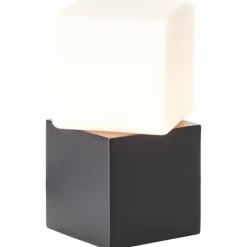 Lampe de table Brilliant Twisty Noir, 1 lumière