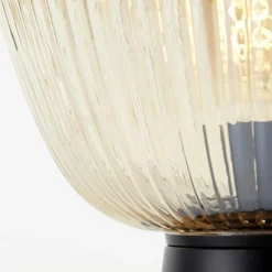 Lampe de table Brilliant Kaizen Noir, 1 lumière