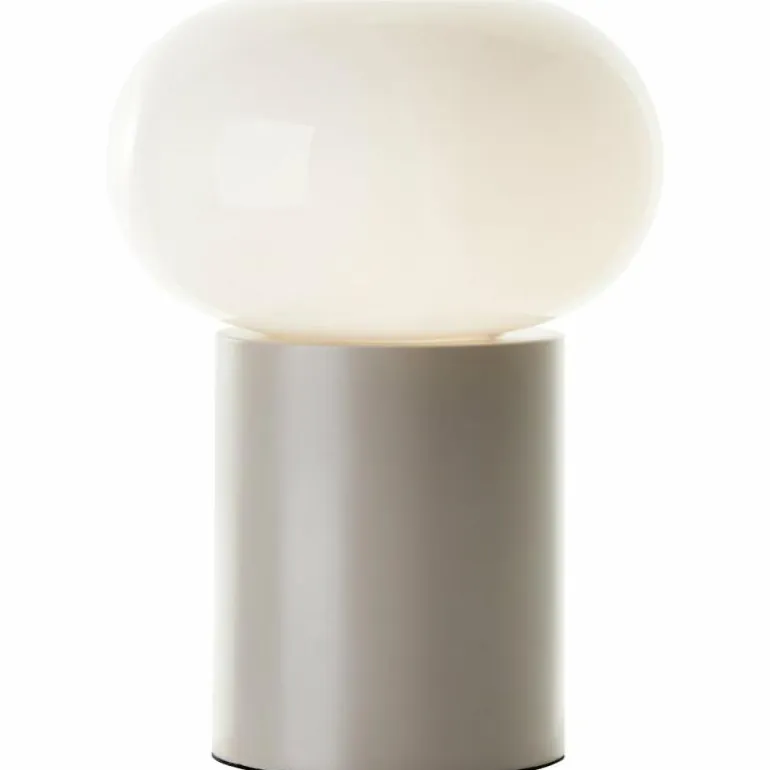 Lampe de table Brilliant Daeny Brun, Gris, 1 lumière