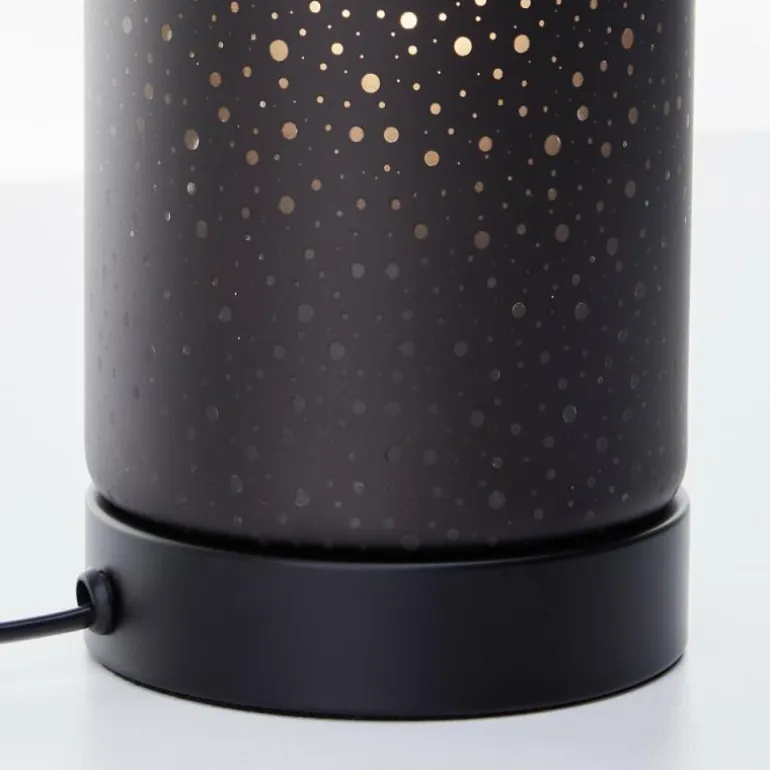 Lampe de table Brilliant Scarlett Noir, 1 lumière