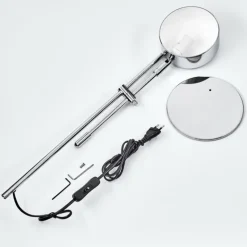 Lampe de table Camori Chrome, 1 lumière
