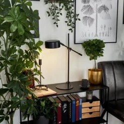 Lampe de table Camori Noir, 1 lumière