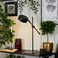 Lampe de table Camori Noir, 1 lumière