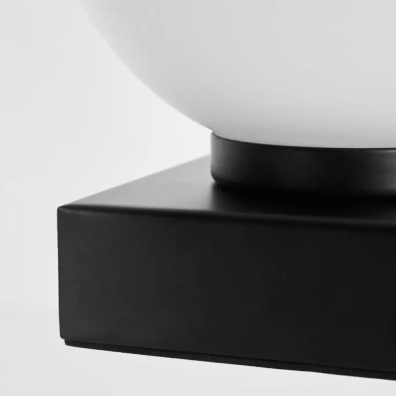 Lampe de table Chamouscady Noir, 1 lumière