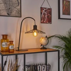 Lampe de table Daesi Noir, 1 lumière