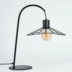 Lampe de table Daesi Noir, 1 lumière