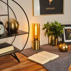 Lampe de table Dulcita Laiton, 1 lumière