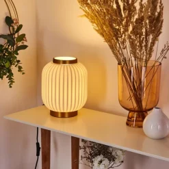 Lampe de table Dyce Laiton, 1 lumière