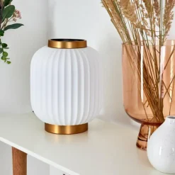Lampe de table Dyce Laiton, 1 lumière