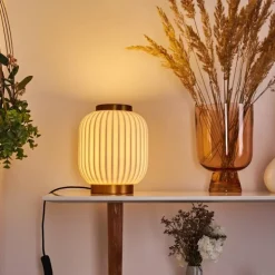 Lampe de table Dyce Laiton, 1 lumière