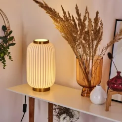 Lampe de table Dyce Laiton, 1 lumière