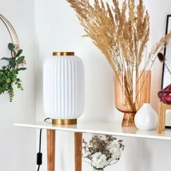 Lampe de table Dyce Laiton, 1 lumière
