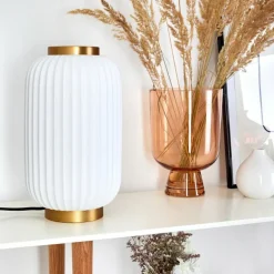 Lampe de table Dyce Laiton, 1 lumière
