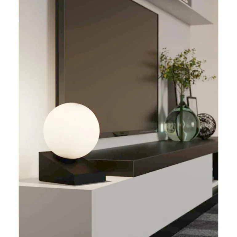 Lampe de table Eglo BILBANA Noir, 1 lumière
