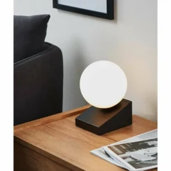 Lampe de table Eglo BILBANA Noir, 1 lumière