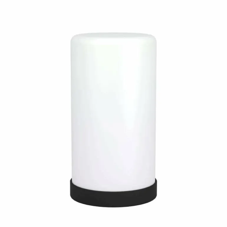 Lampe de table Eglo RGBIC LED Noir, 1 lumière, Changeur de couleurs