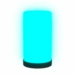 Lampe de table Eglo RGBIC LED Noir, 1 lumière, Changeur de couleurs