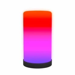 Lampe de table Eglo RGBIC LED Noir, 1 lumière, Changeur de couleurs