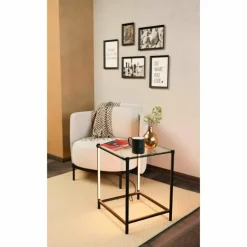 Lampe de table Eglo-Leuchten NARANJO LED Noir, 4 lumières