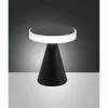 Lampe de table Fabas Luce Neutra LED Noir, 1 lumière